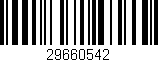 Código de barras (EAN, GTIN, SKU, ISBN): '29660542'