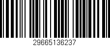 Código de barras (EAN, GTIN, SKU, ISBN): '29665136237'