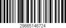 Código de barras (EAN, GTIN, SKU, ISBN): '29665146724'