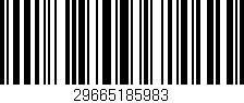 Código de barras (EAN, GTIN, SKU, ISBN): '29665185983'