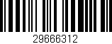 Código de barras (EAN, GTIN, SKU, ISBN): '29666312'