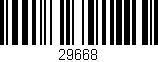 Código de barras (EAN, GTIN, SKU, ISBN): '29668'
