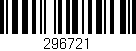 Código de barras (EAN, GTIN, SKU, ISBN): '296721'