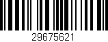 Código de barras (EAN, GTIN, SKU, ISBN): '29675621'