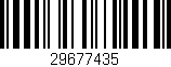 Código de barras (EAN, GTIN, SKU, ISBN): '29677435'