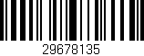 Código de barras (EAN, GTIN, SKU, ISBN): '29678135'