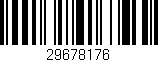 Código de barras (EAN, GTIN, SKU, ISBN): '29678176'