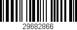 Código de barras (EAN, GTIN, SKU, ISBN): '29682866'