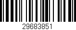 Código de barras (EAN, GTIN, SKU, ISBN): '29683851'