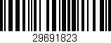 Código de barras (EAN, GTIN, SKU, ISBN): '29691823'