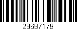 Código de barras (EAN, GTIN, SKU, ISBN): '29697179'