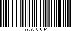 Código de barras (EAN, GTIN, SKU, ISBN): '29698_0_0_P'