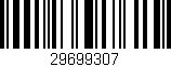 Código de barras (EAN, GTIN, SKU, ISBN): '29699307'