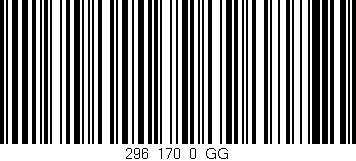 Código de barras (EAN, GTIN, SKU, ISBN): '296_170_0_GG'
