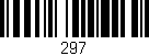 Código de barras (EAN, GTIN, SKU, ISBN): '297'