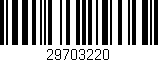 Código de barras (EAN, GTIN, SKU, ISBN): '29703220'