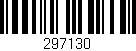 Código de barras (EAN, GTIN, SKU, ISBN): '297130'