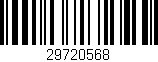 Código de barras (EAN, GTIN, SKU, ISBN): '29720568'