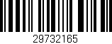 Código de barras (EAN, GTIN, SKU, ISBN): '29732165'