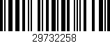 Código de barras (EAN, GTIN, SKU, ISBN): '29732258'
