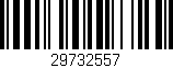 Código de barras (EAN, GTIN, SKU, ISBN): '29732557'