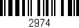 Código de barras (EAN, GTIN, SKU, ISBN): '2974'