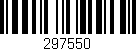 Código de barras (EAN, GTIN, SKU, ISBN): '297550'