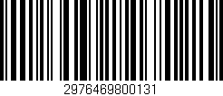 Código de barras (EAN, GTIN, SKU, ISBN): '2976469800131'