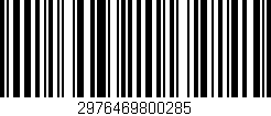 Código de barras (EAN, GTIN, SKU, ISBN): '2976469800285'