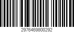 Código de barras (EAN, GTIN, SKU, ISBN): '2976469800292'