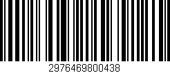 Código de barras (EAN, GTIN, SKU, ISBN): '2976469800438'