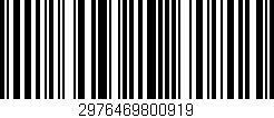 Código de barras (EAN, GTIN, SKU, ISBN): '2976469800919'