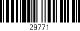 Código de barras (EAN, GTIN, SKU, ISBN): '29771'