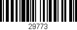 Código de barras (EAN, GTIN, SKU, ISBN): '29773'