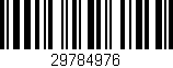 Código de barras (EAN, GTIN, SKU, ISBN): '29784976'