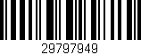 Código de barras (EAN, GTIN, SKU, ISBN): '29797949'