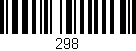 Código de barras (EAN, GTIN, SKU, ISBN): '298'