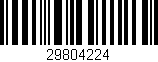 Código de barras (EAN, GTIN, SKU, ISBN): '29804224'