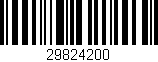 Código de barras (EAN, GTIN, SKU, ISBN): '29824200'