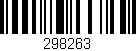 Código de barras (EAN, GTIN, SKU, ISBN): '298263'