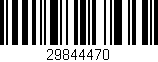 Código de barras (EAN, GTIN, SKU, ISBN): '29844470'