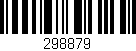 Código de barras (EAN, GTIN, SKU, ISBN): '298879'