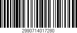 Código de barras (EAN, GTIN, SKU, ISBN): '2990714017280'