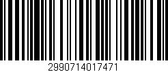 Código de barras (EAN, GTIN, SKU, ISBN): '2990714017471'