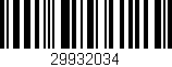 Código de barras (EAN, GTIN, SKU, ISBN): '29932034'
