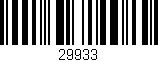 Código de barras (EAN, GTIN, SKU, ISBN): '29933'