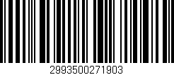 Código de barras (EAN, GTIN, SKU, ISBN): '2993500271903'