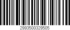 Código de barras (EAN, GTIN, SKU, ISBN): '2993500329505'