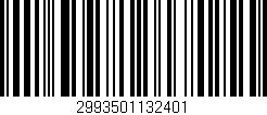 Código de barras (EAN, GTIN, SKU, ISBN): '2993501132401'