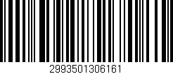 Código de barras (EAN, GTIN, SKU, ISBN): '2993501306161'